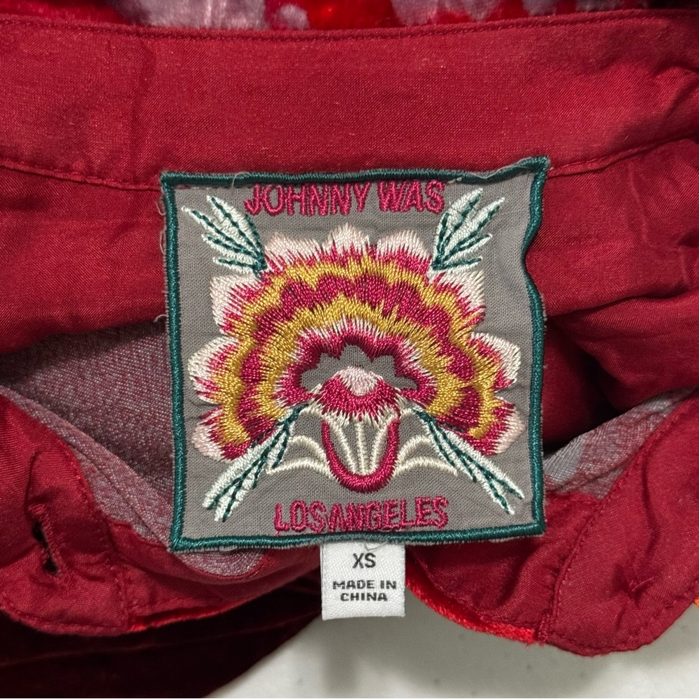 Johnny Was Coralie Velvet Relaxed Overshirt - Picture 4 of 9